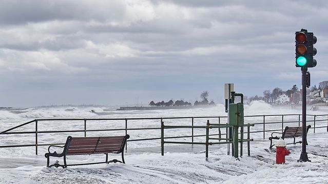 Så utsatt er arbeidsplassen din for stormflo