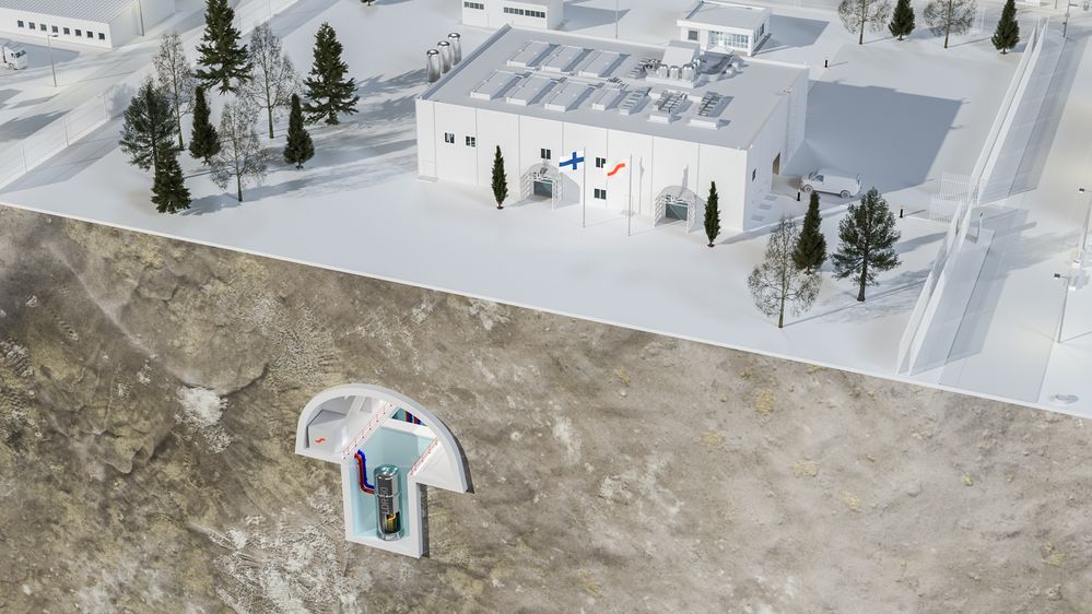 Illustrasjon av Satser på fjernvarme med kjernekraft