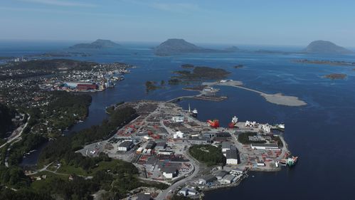 Illustrasjon av To nye hydrogenanlegg klar til bygging