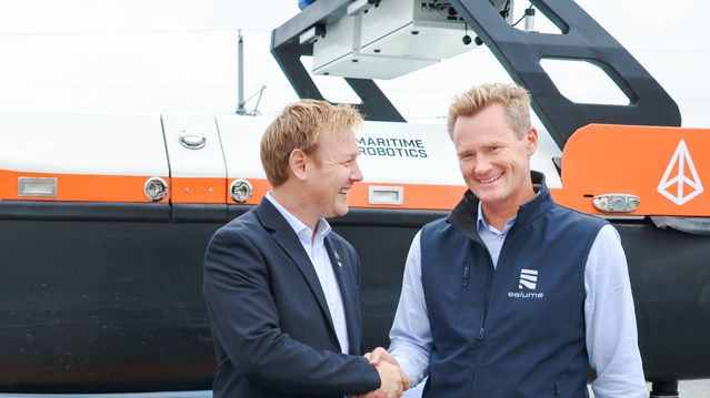 Går sammen om å erstatte skip med roboter