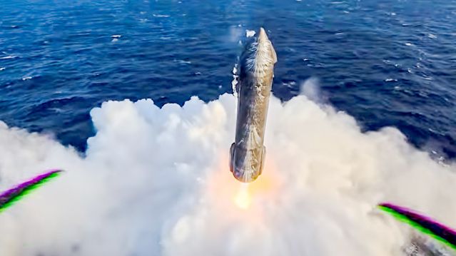 Se Starship lande mykt på havet – neste gang er planen fangarmer