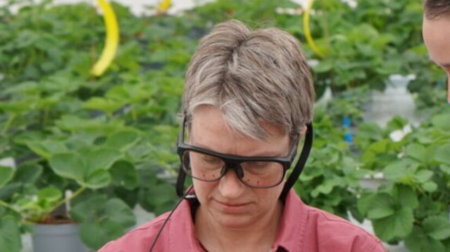 Her lærer gartneren bort plantestell til en robot