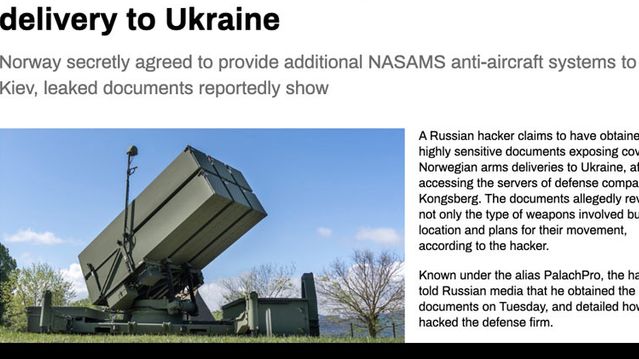 Slik ble falsk nyhet om Kongsberg-hacking spredd i Russland