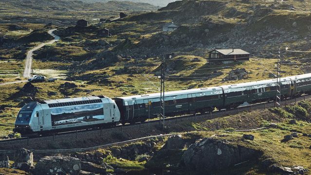 Vy tester satellitt-wifi på Bergensbanen