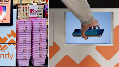 Illustrasjon av Her kan du «pante» din gamle mobil og få betalt med en gang