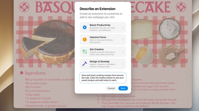 Apple slipper et lass nye KI-funksjoner – dette er nytt i Safari