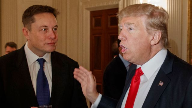 Musk: Samtalen med Trump ble rammet av DDoS-angrep