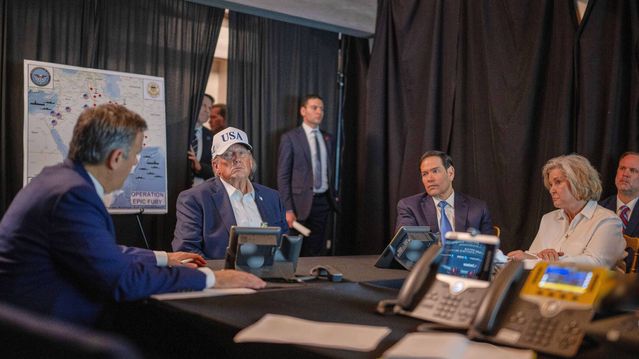 Trump har sagt at Iran ikke kan få atomvåpen 74 ganger