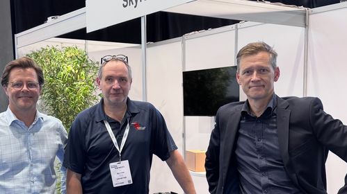 Illustrasjon av Vil gjøre 5G-basestasjoner om til nett av værstasjoner