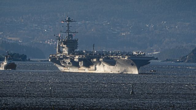 Hangarskipet har alene minst like stor slagkraft som hele Luftforsvaret