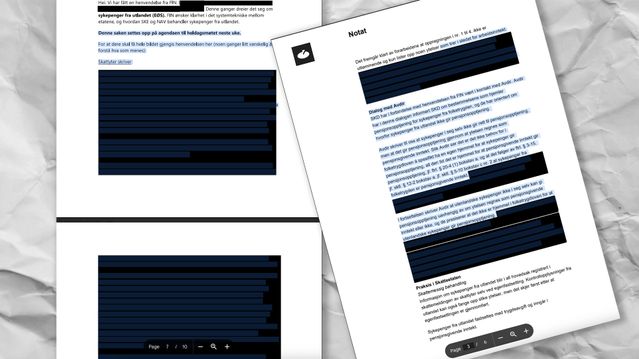 Fullt lesbart bak svarte bokser: – Dette skal ikke forekomme