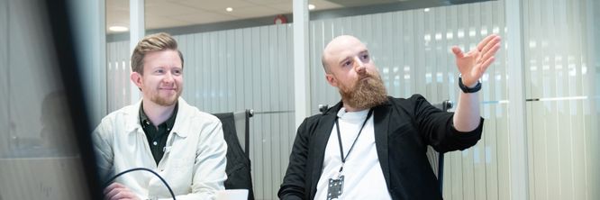 Illustrasjon av De snur jobbsøking på hodet med vibbekoding