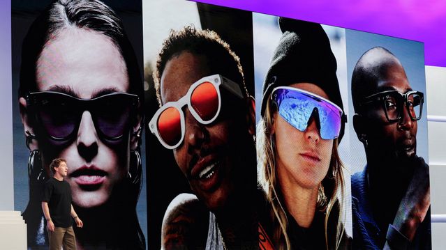 Meta-briller i hardt vær: Opptak skal ha blitt gjennomgått av arbeidere i Kenya