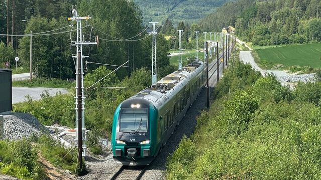 Monstermaster inntar Bergensbanen