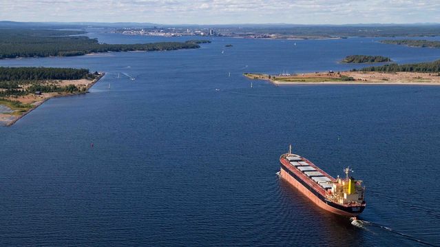 Å mudre den svenske havna koster 5,7 mrd