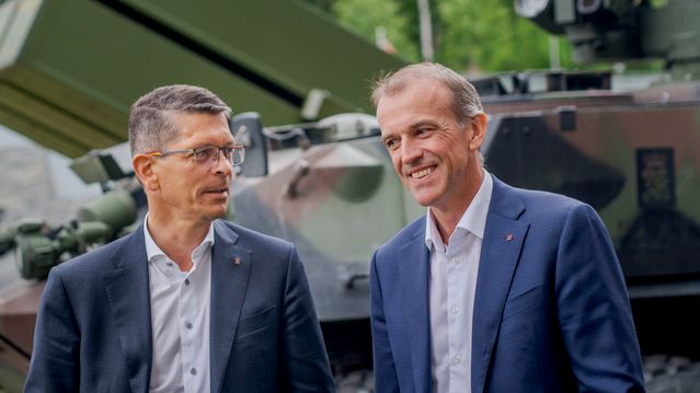 Kongsberg vil etablere produksjon av Nasams-missiler i Ukraina