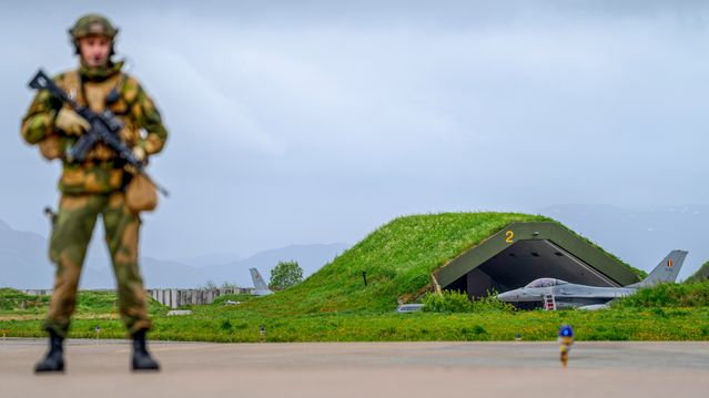 Mulig droneobservasjon på norsk kampflybase – PST koblet inn