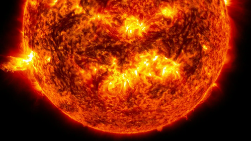 Illustrasjon av IBM og Nasa lager digital tvilling av solen