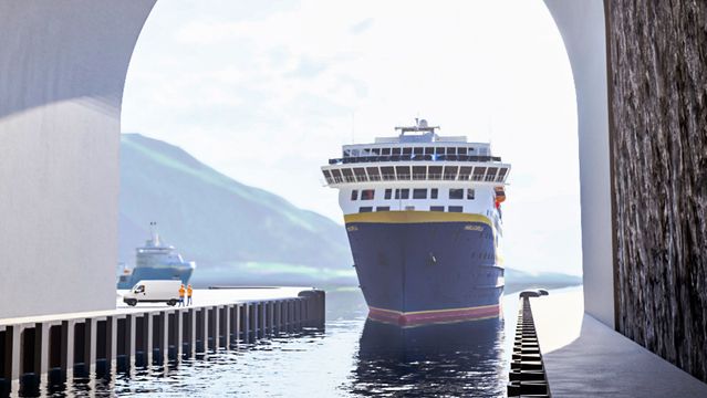 En skipstunnel til begjær