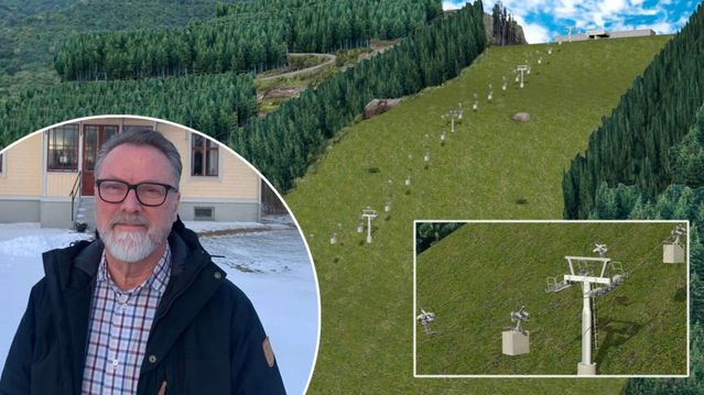 Svensk ingeniør vil lagre energi med en «skiheis»