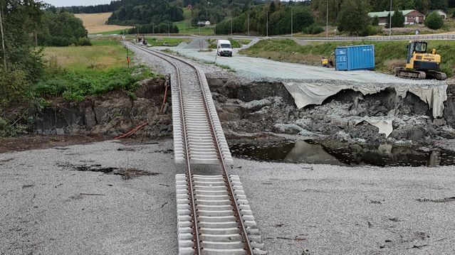 Regjeringen bevilger én milliard mer til drift og vedlikehold av jernbanen