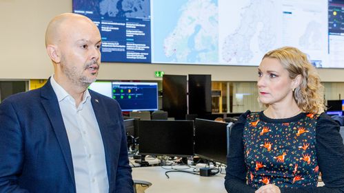 Illustrasjon av  Vurderer energi­merkeordning for datasentre