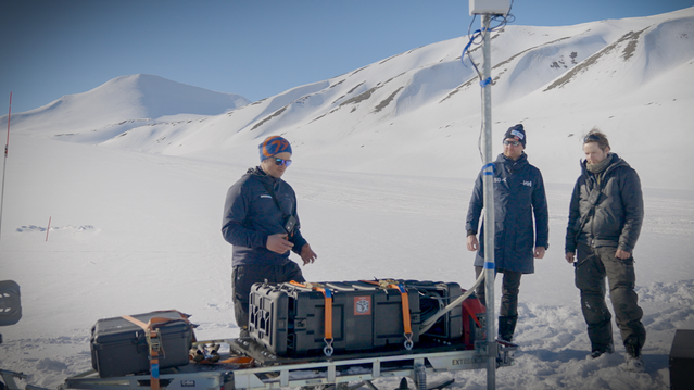 Telenor har testet nødnett-teknologi på Svalbard