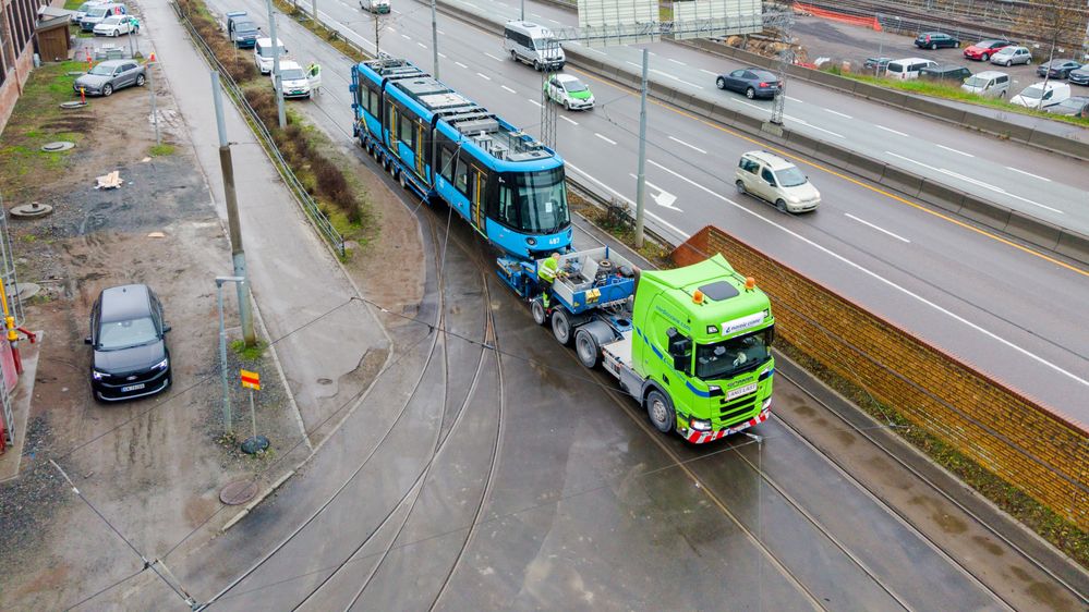 Illustrasjon av Siste SL18-trikk levert – nå er alle de gamle ute av trafikk