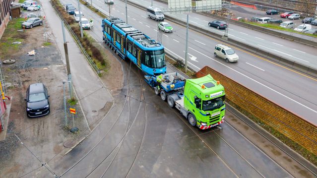 Siste SL18-trikk levert i dag – nå er alle de gamle ute av trafikk