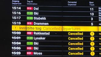 Illustrasjon av Togselskaper krever Bane Nor for 17 millioner. For sent, sier Bane Nor