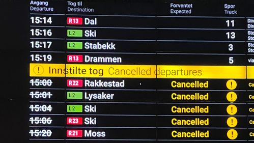 Illustrasjon av Togselskaper krever Bane Nor for 17 millioner. For sent, sier Bane Nor