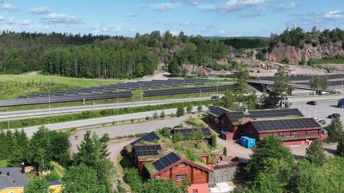 Vegvesenet skal bygge solcelleanlegg ved E18