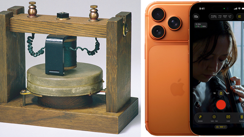 Illustrasjon av I dag er telefonen 150 år