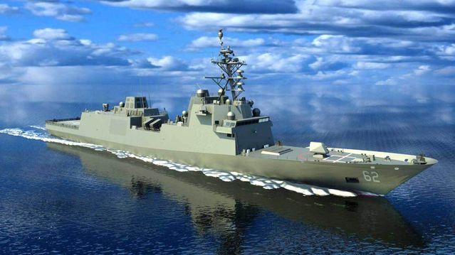 Vard vil bygge fregatter i Norge. I USA er designet uferdig og skipet tre år forsinket