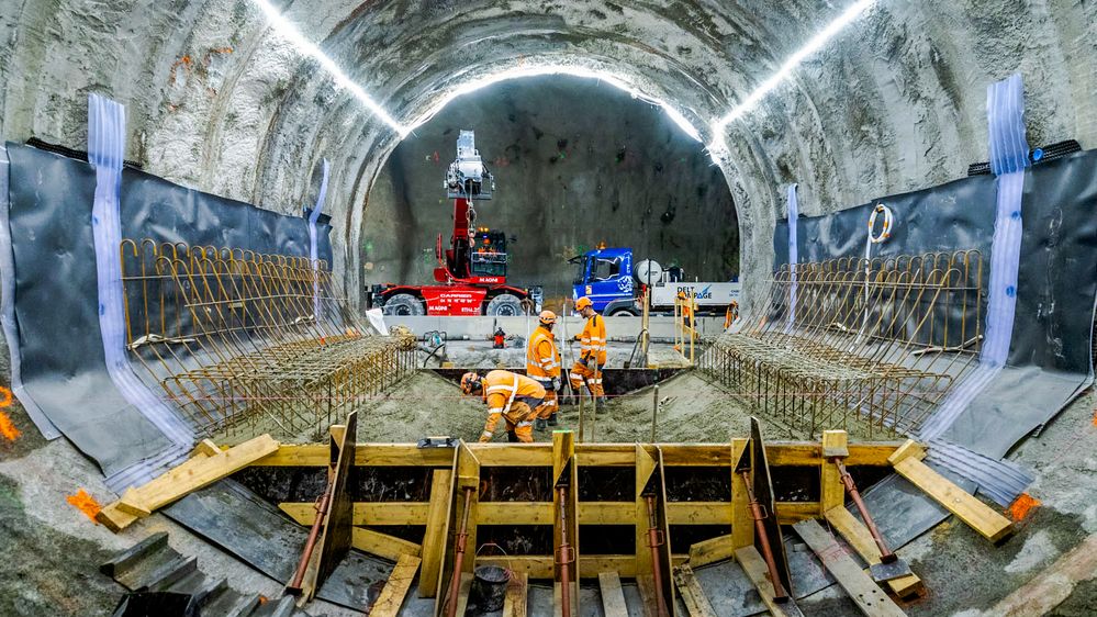 Illustrasjon av Her kommer verdens lengste jernbanetunnel