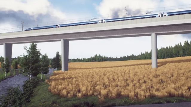 Sverige inngår jernbanekontrakter på 21,5 mrd