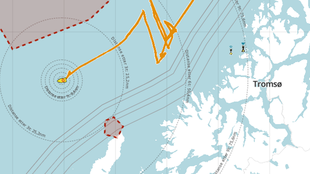 To russiske «spionskip» i nærheten av Andøya