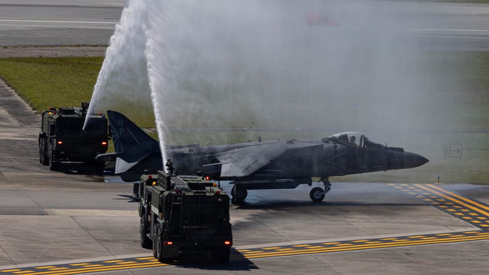 Illustrasjon av Slutt for ikonisk kampfly etter 55 år