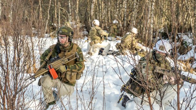 Været snudde før Cold Response – soldatene blir klissvåte