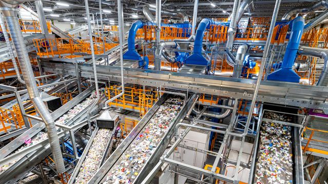 Her kan de sortere all norsk husholdningsplast