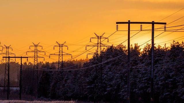 Rekordeksport av kraft til utlandet