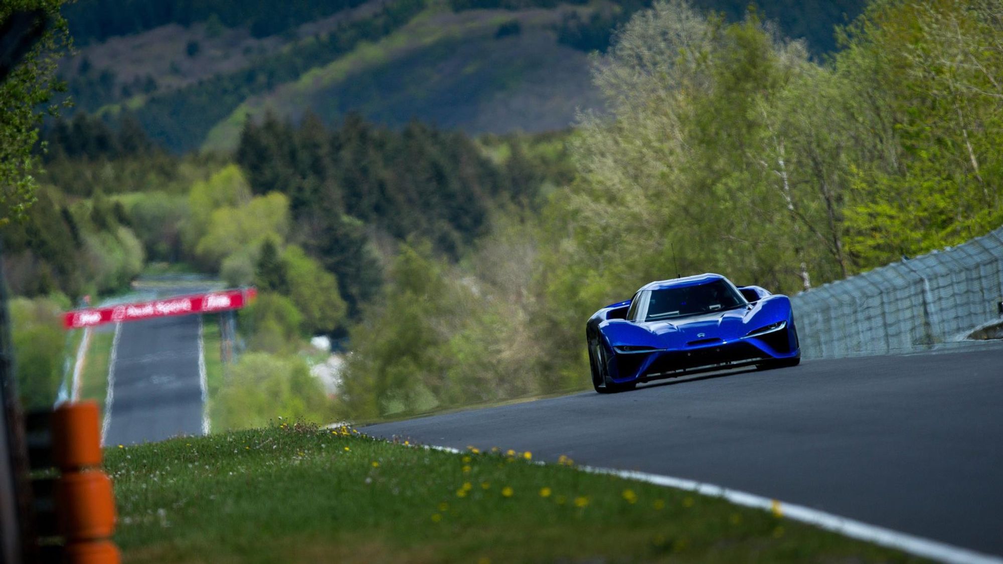 NIO EP9 på Nürburgring 12. mai.