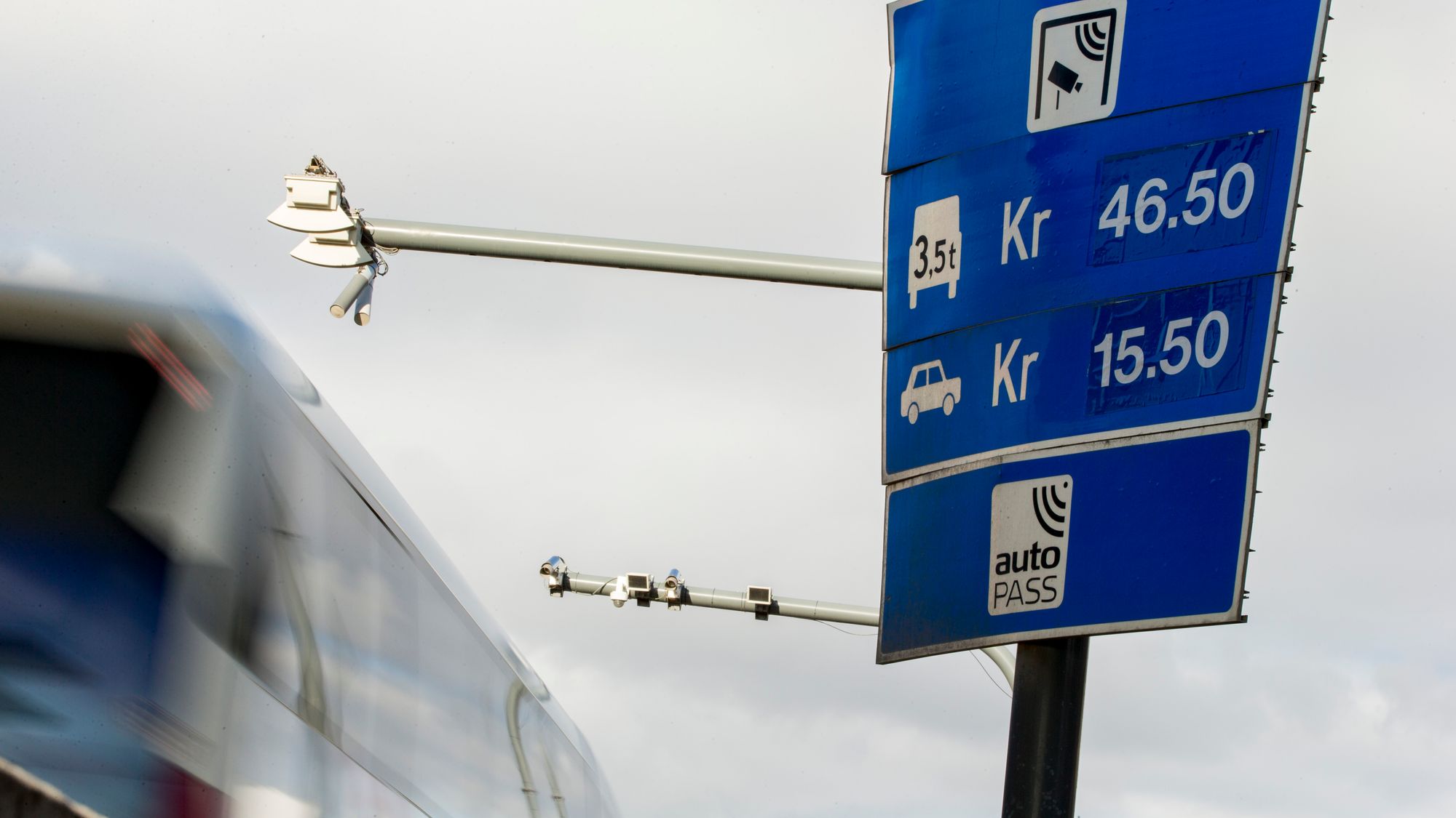 Bompenge-systemer er blitt vanlig i trafikken.Illustrasjonsfoto: Vegard Wivestad Grøtt / NTB scanpix