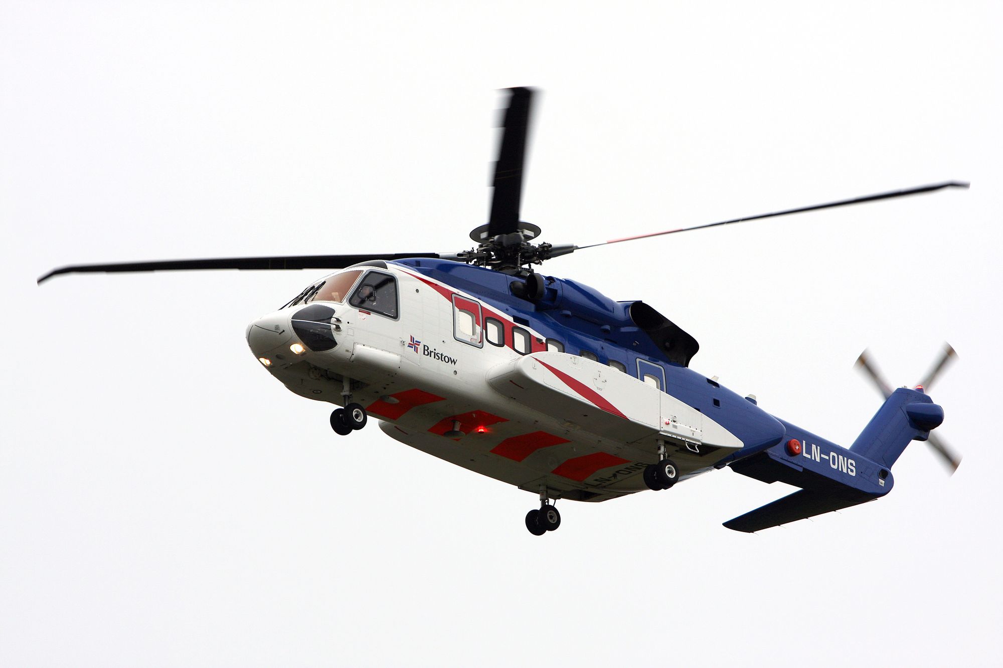 Det var et helikopter av denne typen, Sikrosky S-92 operert av Bristow, som fikk motorstans etter avgang fra en plattform på Ekofisk i 2023. 