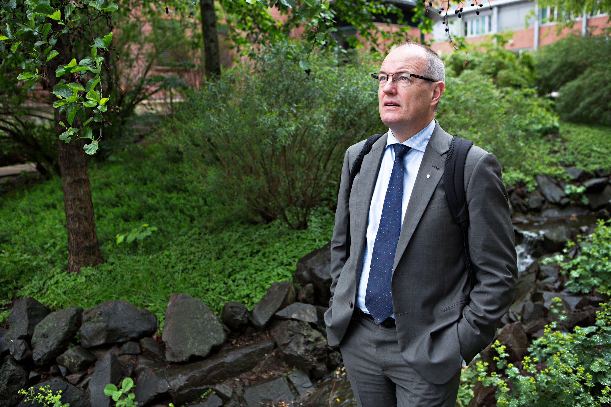 Gunnar Bovim har endret syn på kjernekraft. Om et kjernekraftverk må bygges i hans egen bakgård, er det helt greit.