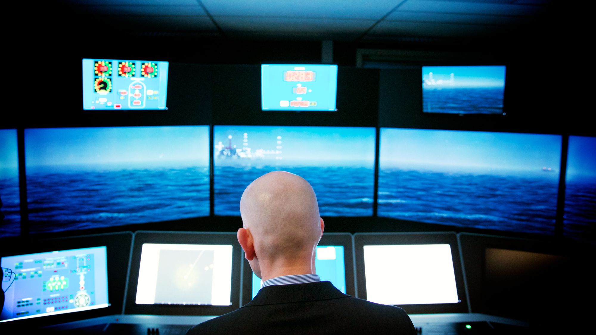 Kongsberg Maritime utvikler maritime systemer.