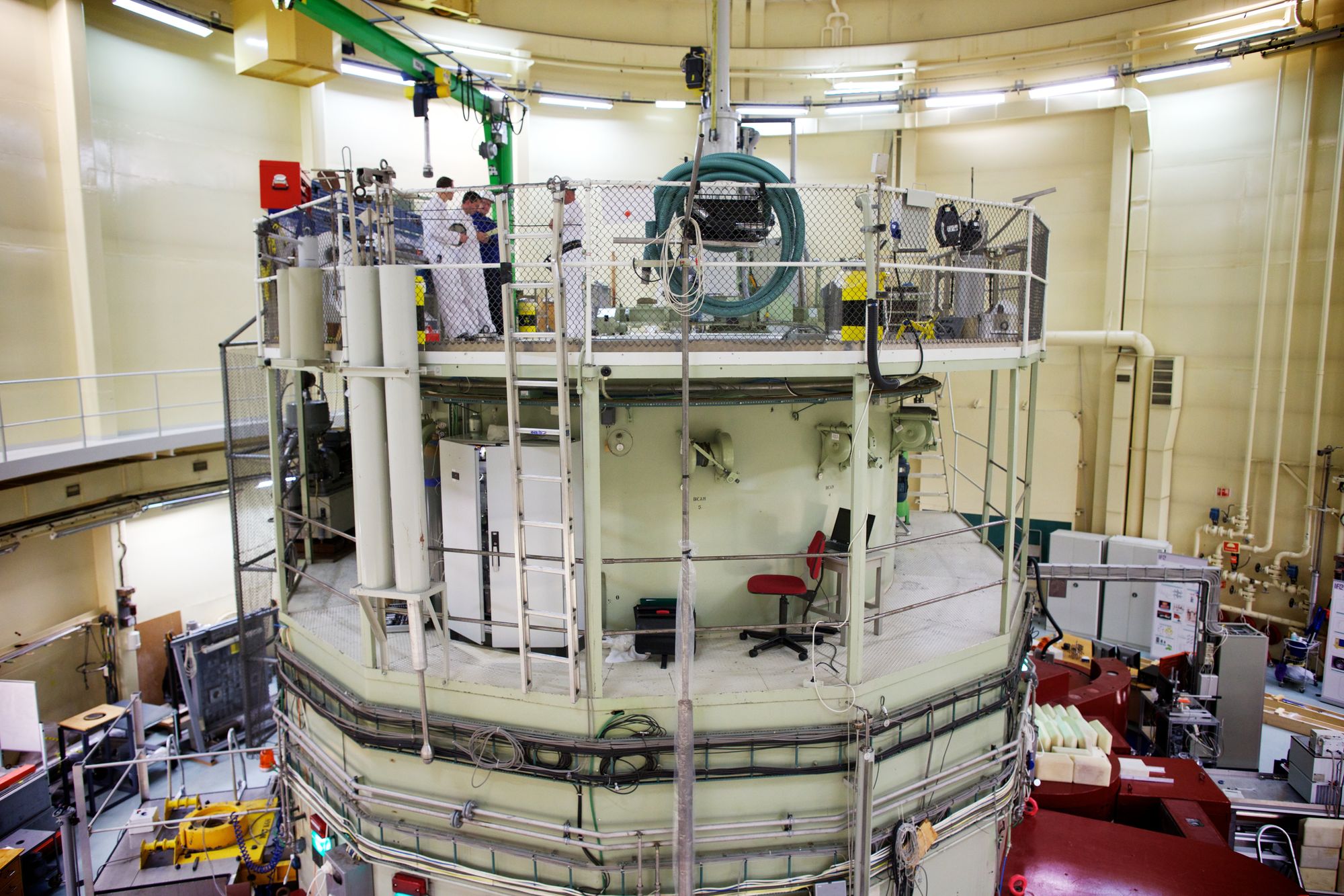 Atomreaktoren på Kjeller. Bildet er fra 2013.