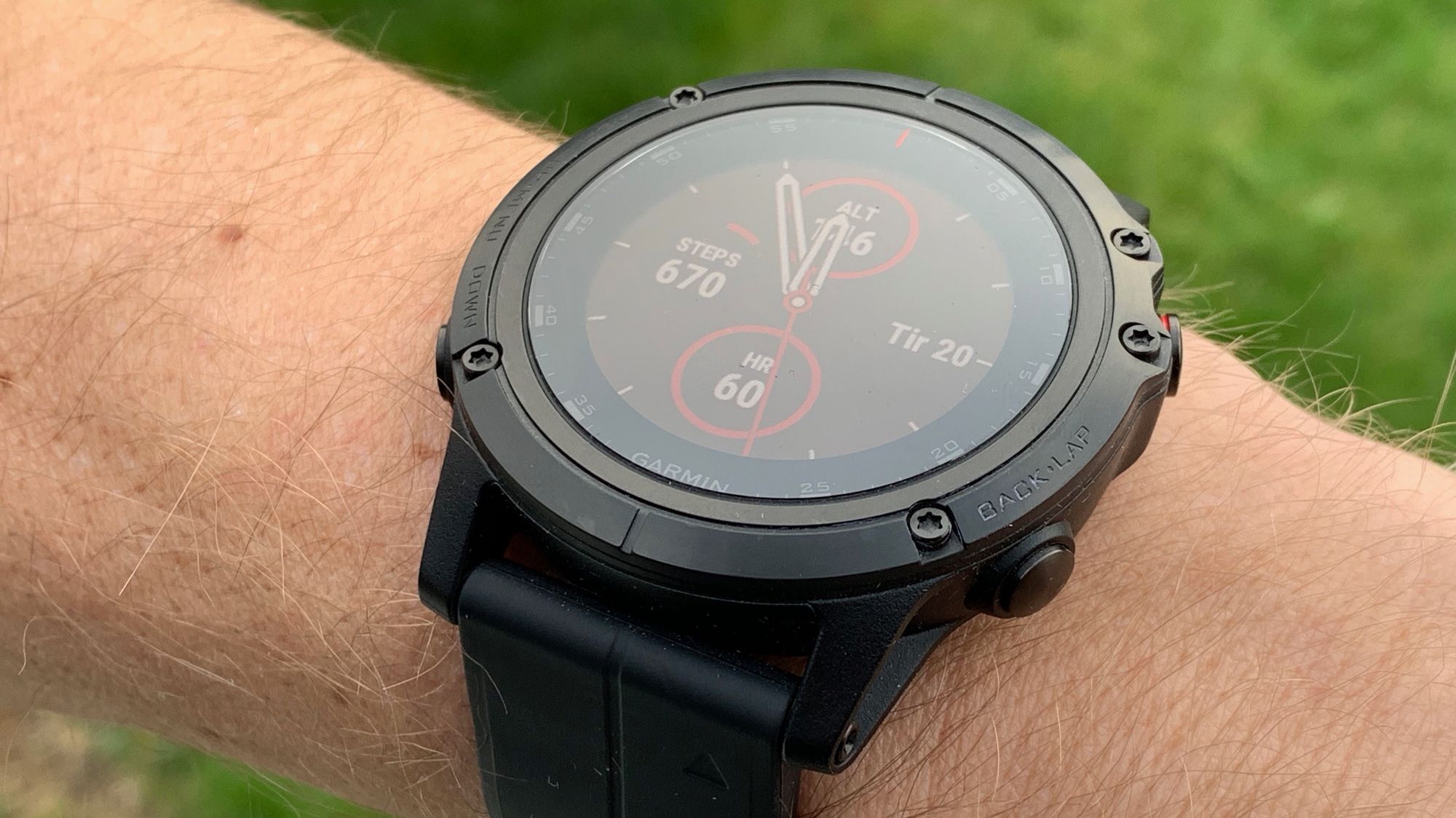 Garmin Fenix 5x Plus Sapphire.