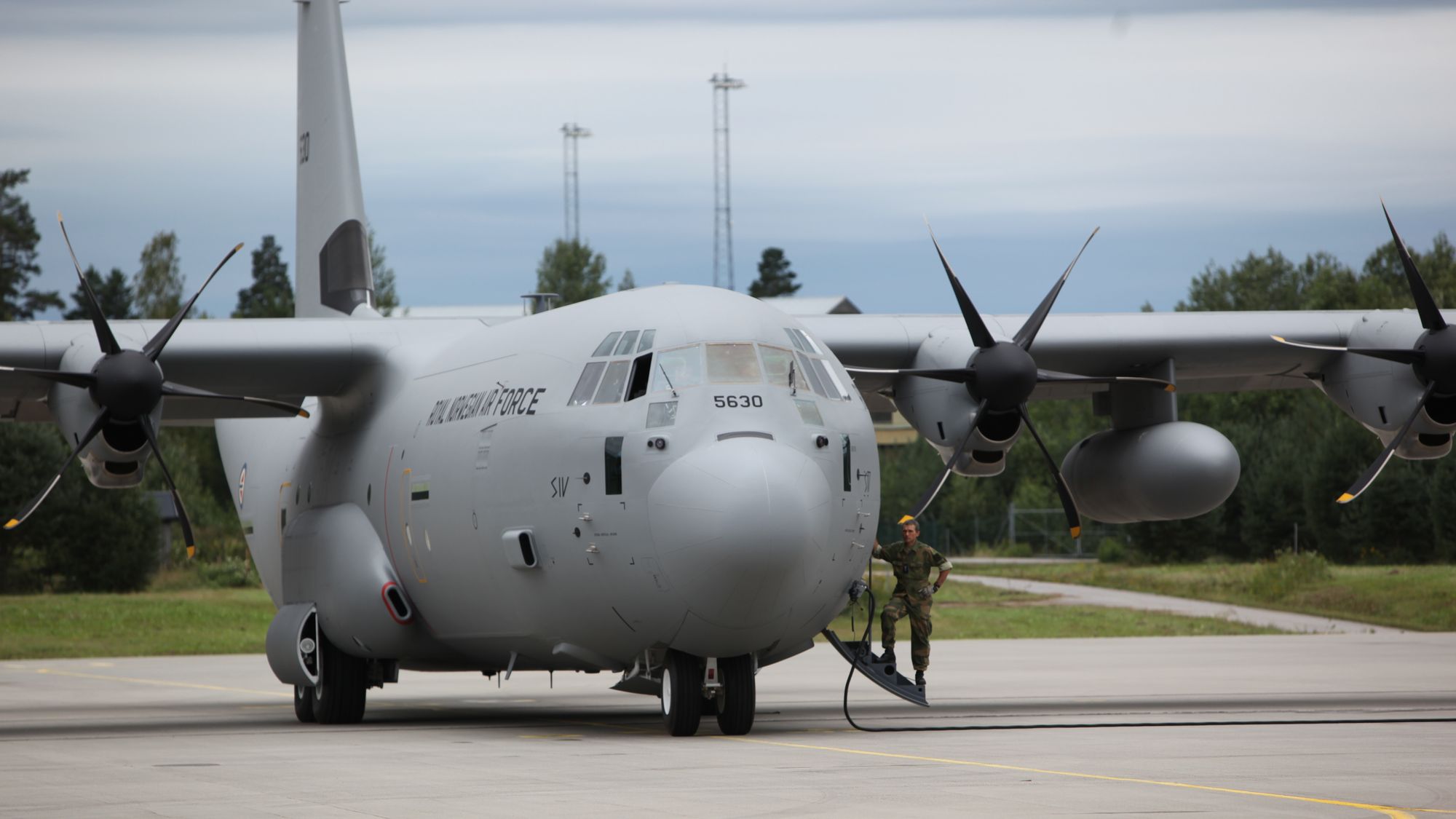 Det var dette C-130J-flyet, «Siv», som havarerte for litt over sju år siden.