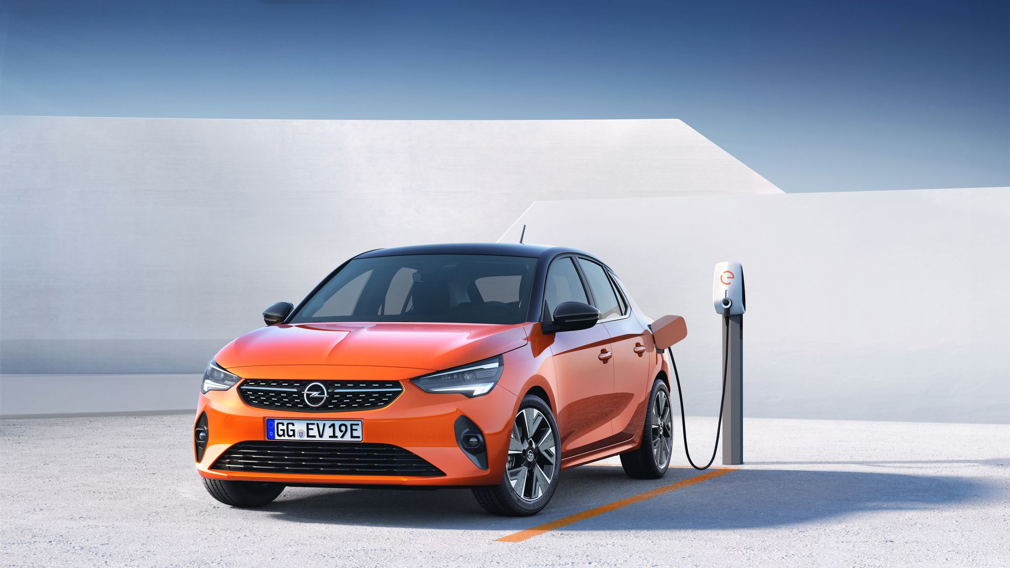 Opel Corsa-e i 2019-modell.